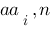 aa_i,n