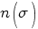 n(sigma)