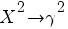 X^2 right gamma^2